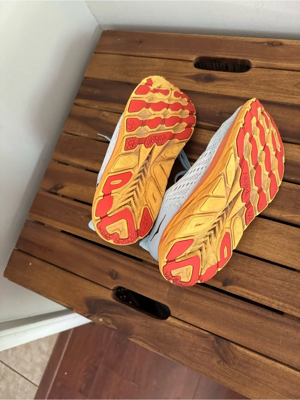 Hoka light blue